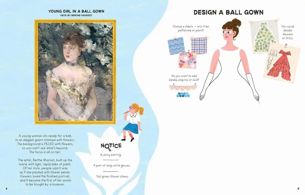 Art Gallery Doodling and Colouring - Usborne