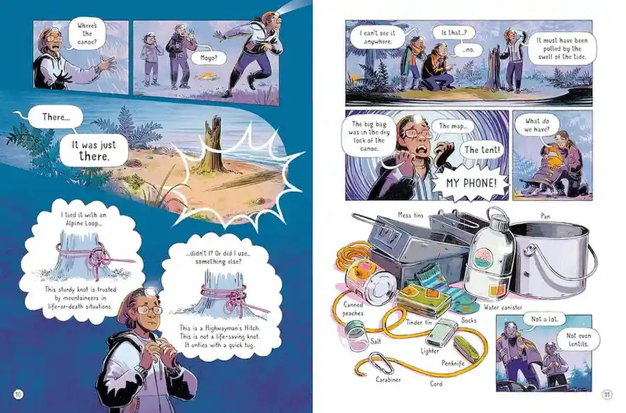 24 hours in the Wilderness - Usborne