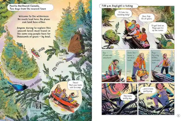 24 hours in the Wilderness - Usborne