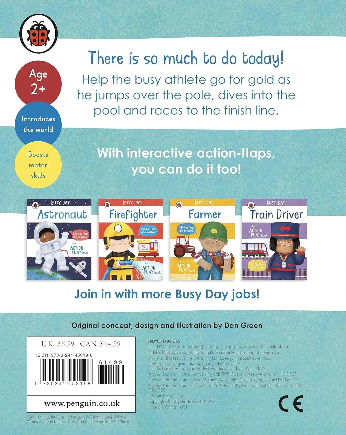 Busy Day Athlete Action Play