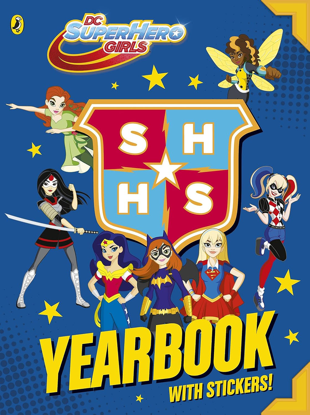 DC SuperHero Girls YEARBOOK With Characters