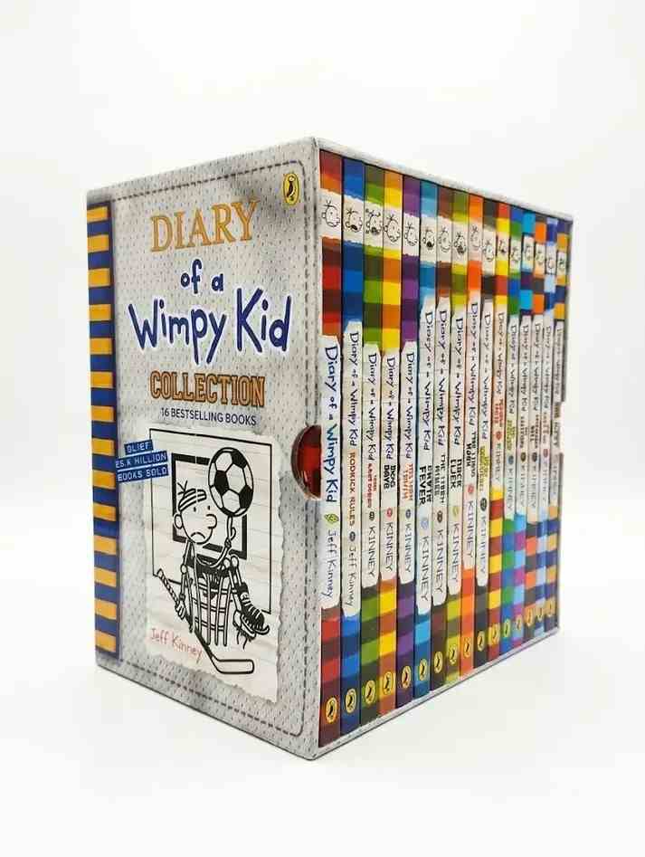 Diary of a Wimpy Kid Collection Box Set - 16 Books