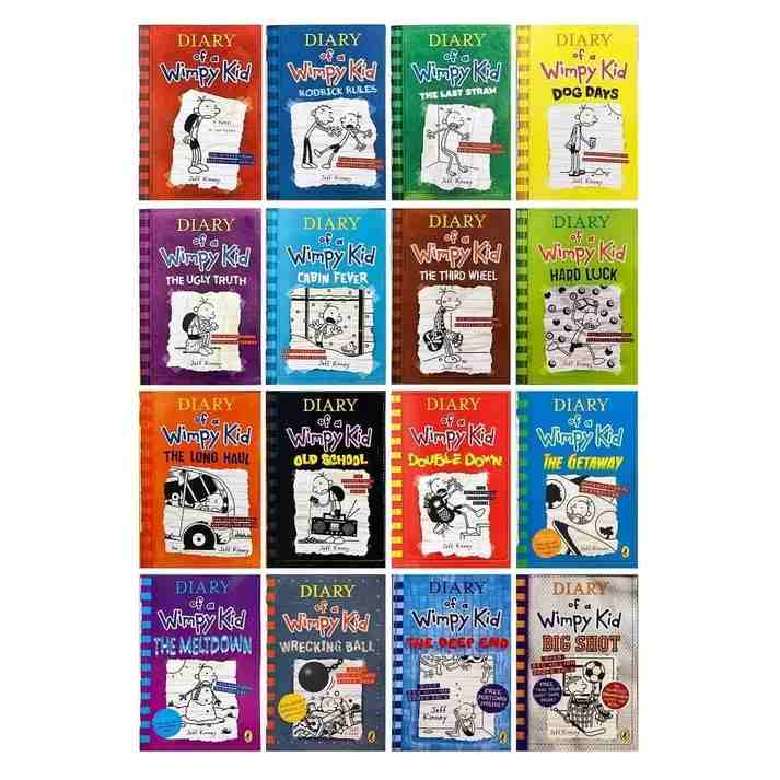 Diary of a Wimpy Kid Collection Box Set - 16 Books