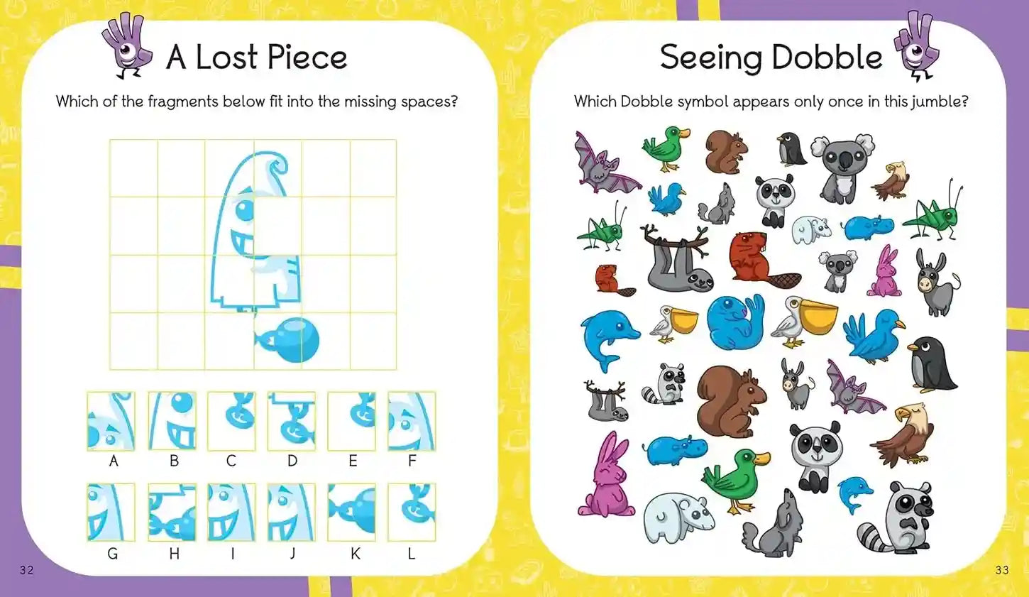 Dobble Puzzle Book
