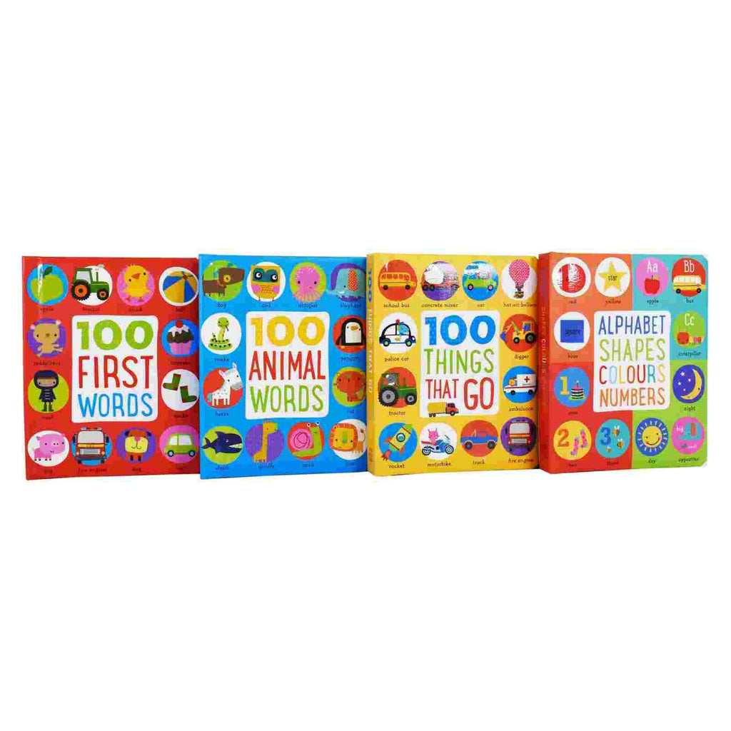 First Words Collection (4 Books Box Set) - 400+ Words to Learn!