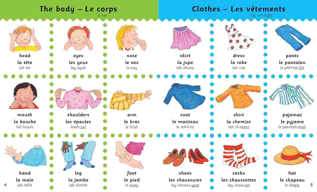 French-English Picture Dictionary