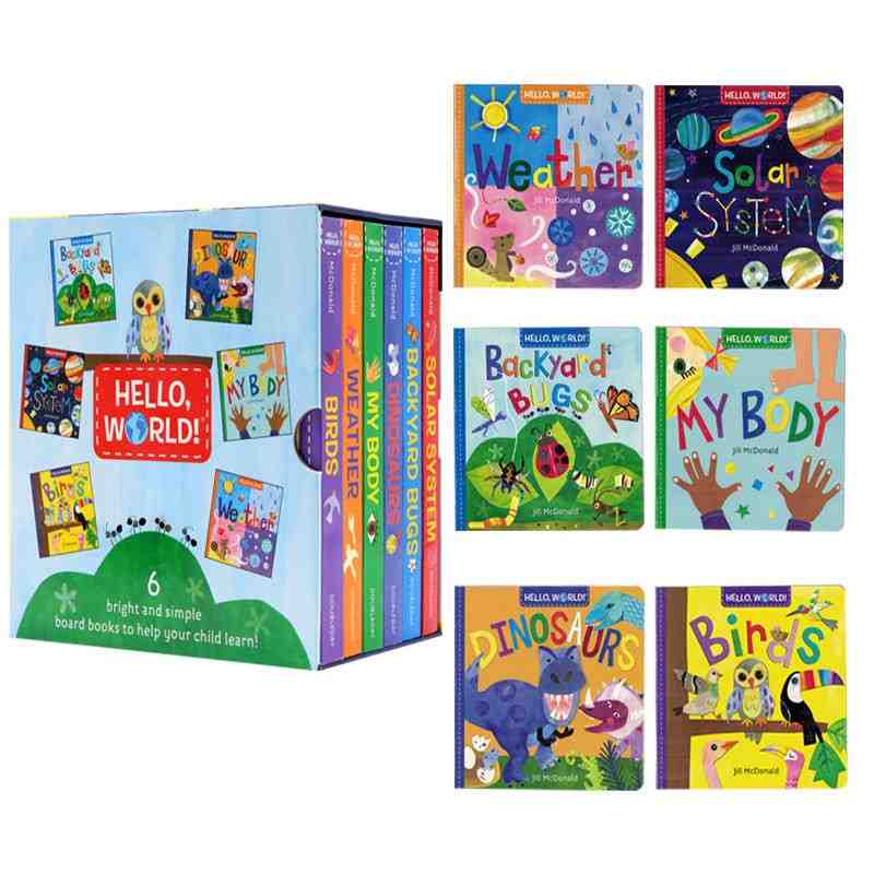 Hello, World! 6 Pcs Boxed Book Set