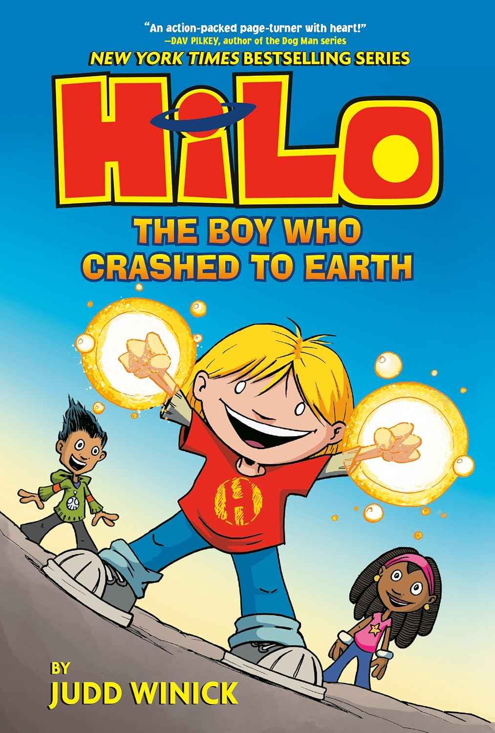 Hilo Book 1 - The Boy Who Crashed to Earth (A Graphic Novel)