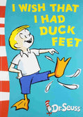 I Wish That I Had Duck Feet - Green Back Book