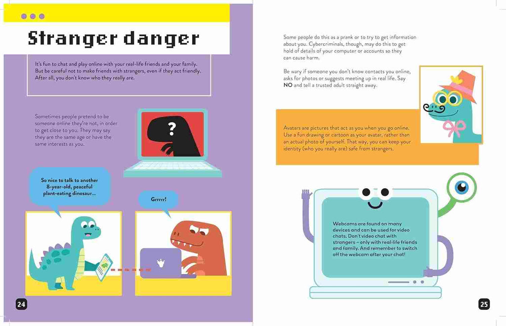 Computer Kids Staying Safe Online