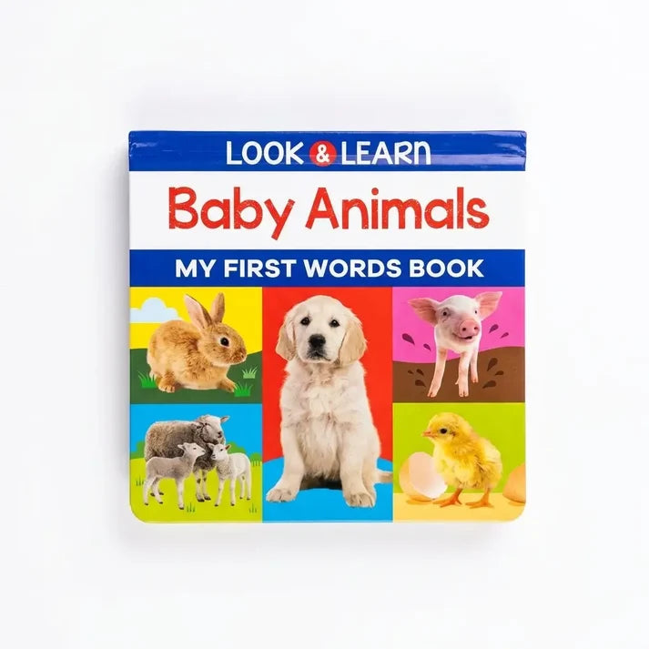 Look and Learn - Baby Animals My First Words Book