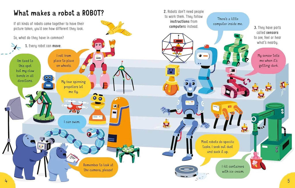 Usborne Lots of Things to Know About Robots