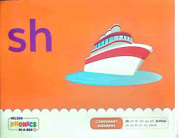 Nelson Phonics Consonant Digraphs SH Brush
