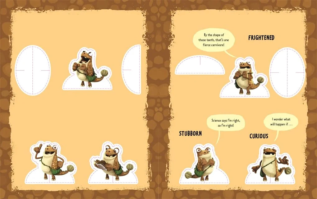 Gigantosaurus: Press Out and Play Mazu