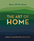 Book cover of 'The Art of Home' with green and blue gradient and text.