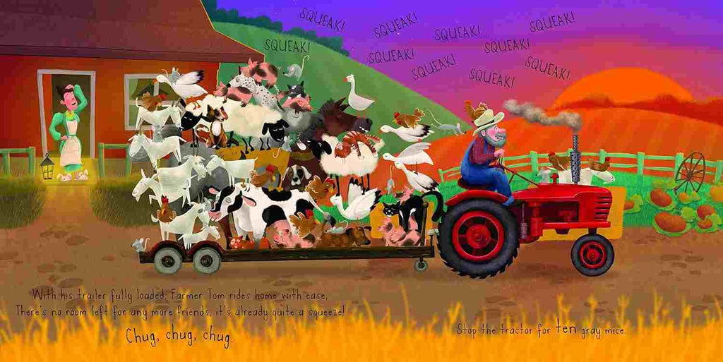 The Big Red Tractor