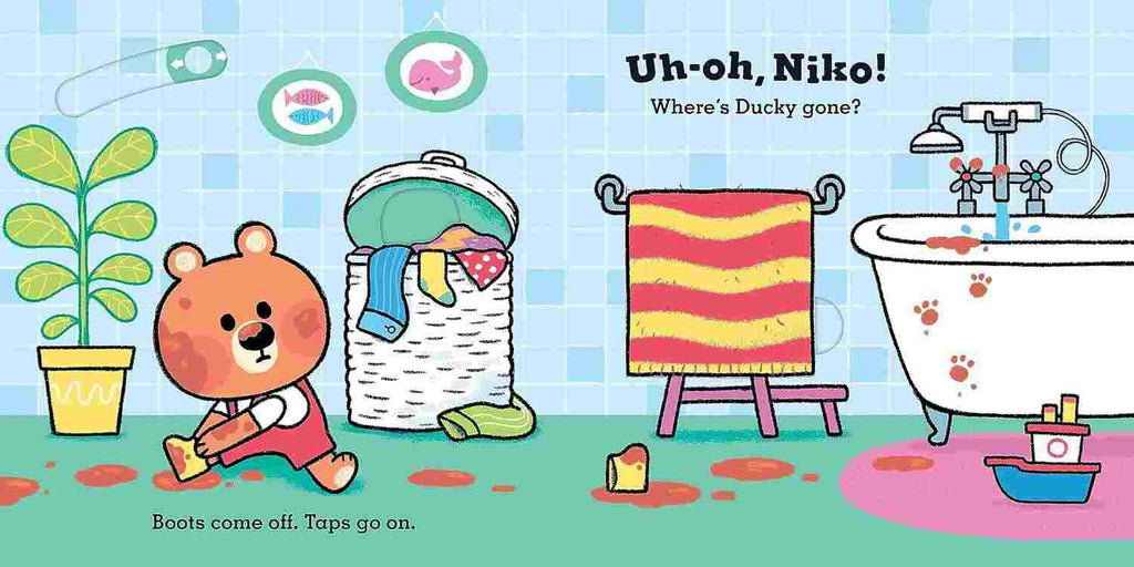Uh-Oh, Niko - Bathtime