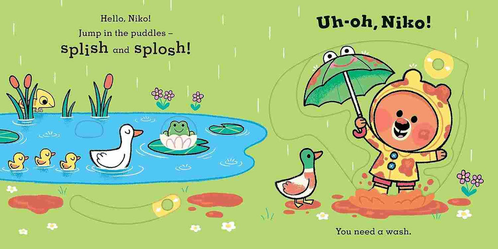 Uh-Oh, Niko - Bathtime