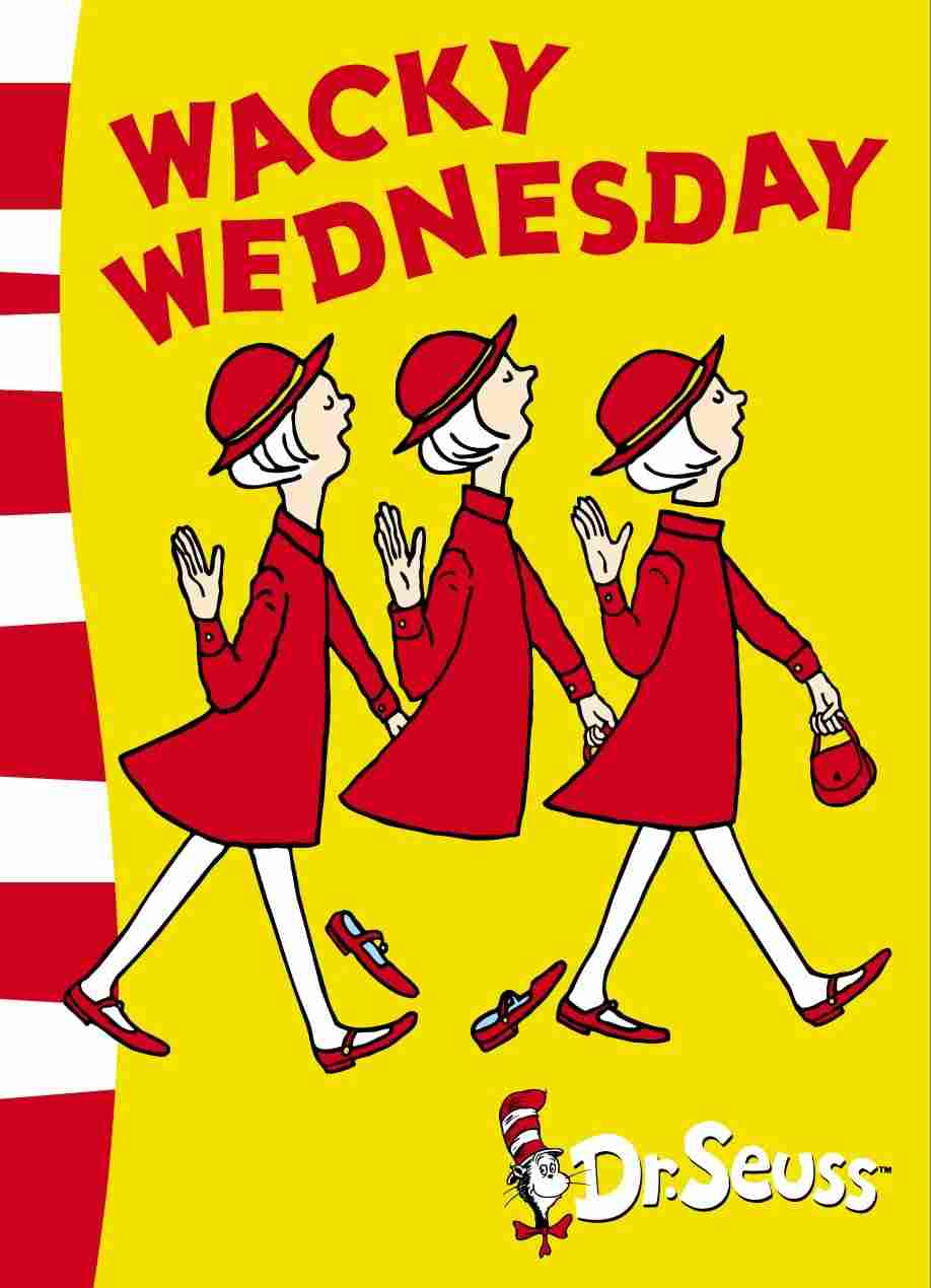 Wacky Wednesday - Green Back Book