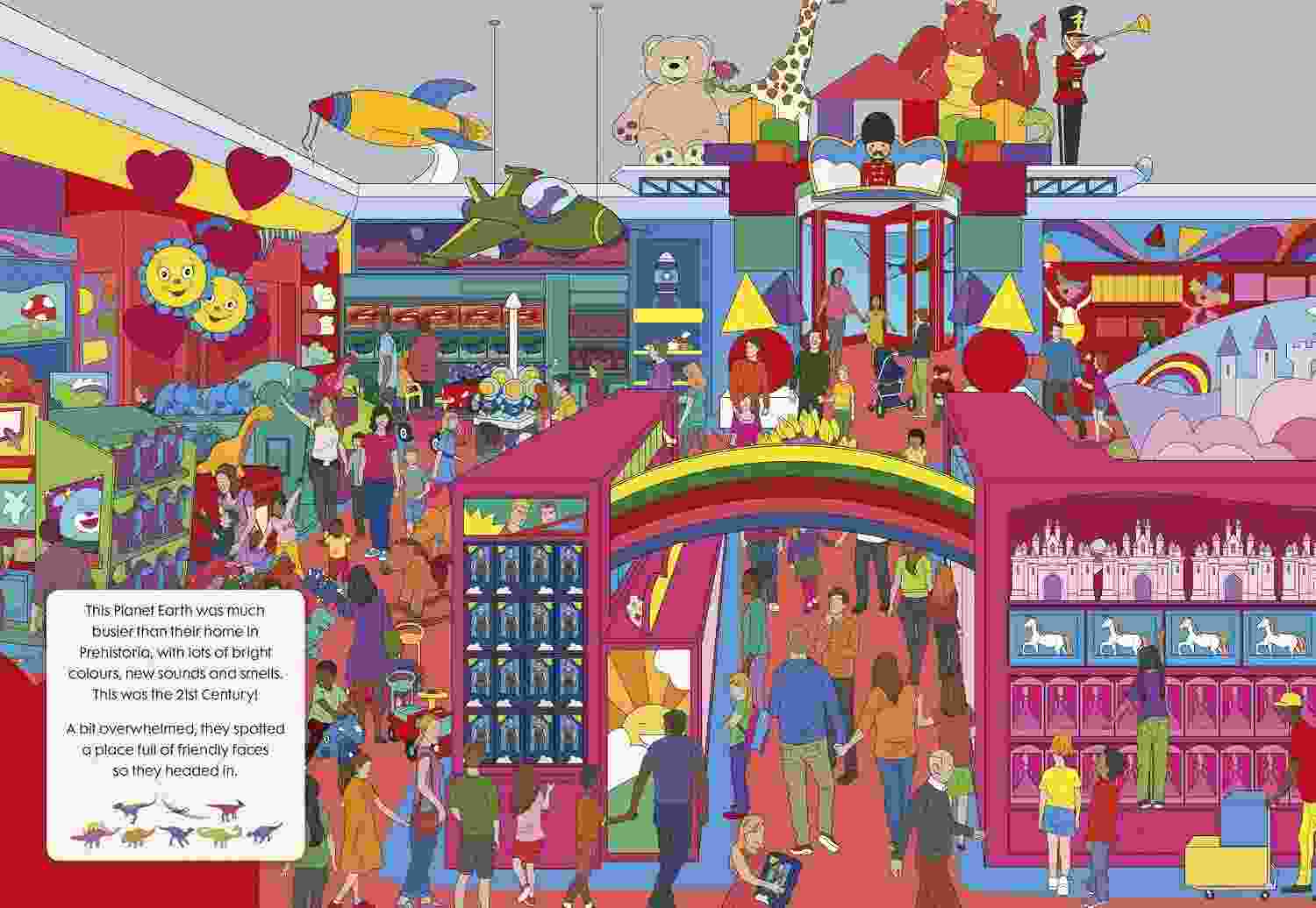Where's the Dinosaur? A Roarsome Search-and-Find Adventure
