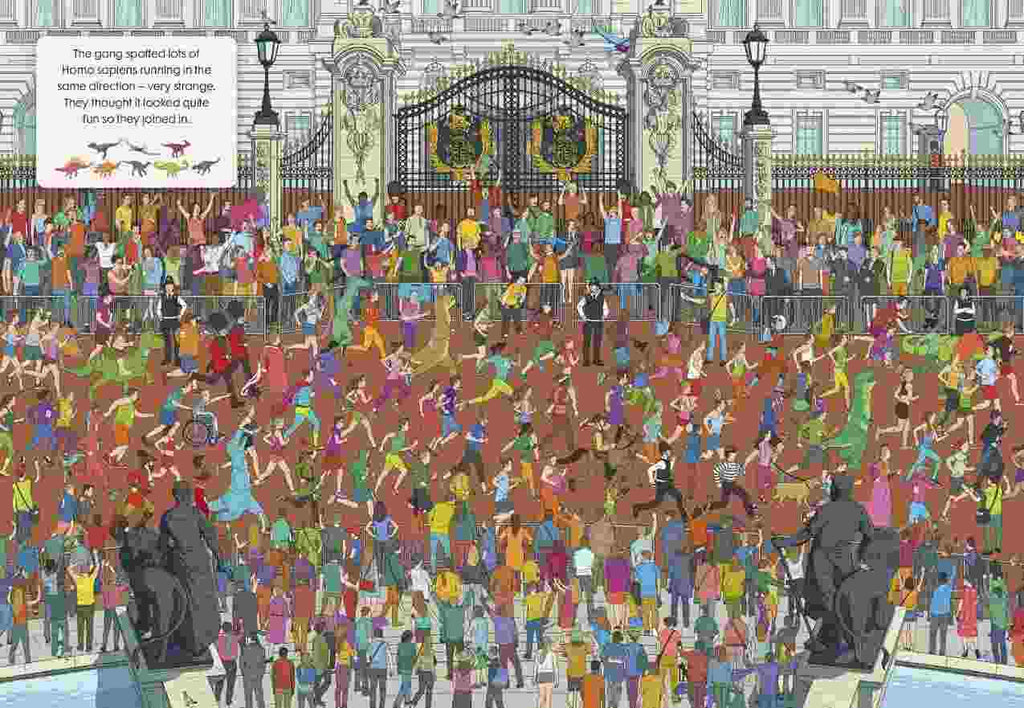 Where's the Dinosaur? A Roarsome Search-and-Find Adventure
