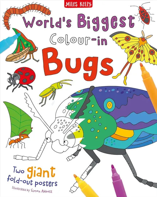 World’s Biggest Colour-in Bugs