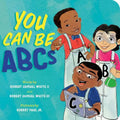 Book cover of 'You Can Be ABCs' with cartoon children and colorful text on a blue background.